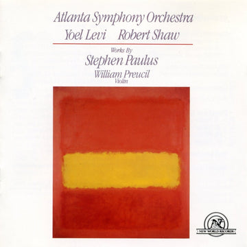 Stephen Paulus: Concerto for Violin/String Symphony