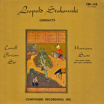 Henry Cowell: Persian Set/Lou Harrison: Suite
