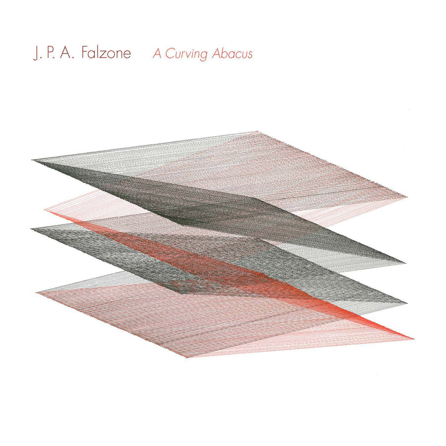 Cover art for album entitled A Curving Abacus by J.P.A Falzone