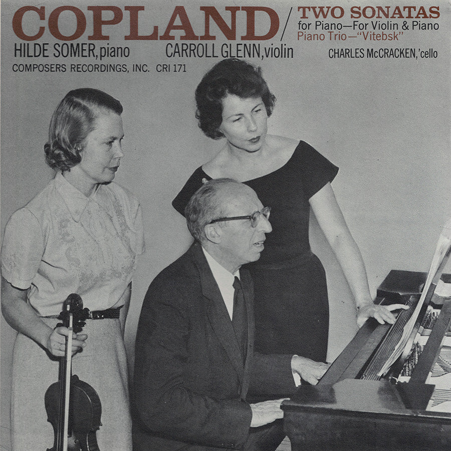 Aaron Copland: Violin Sonata, Trio, Piano Sonata