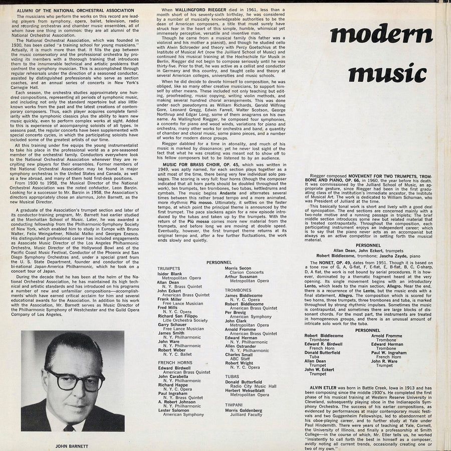 Modern Music for Brass