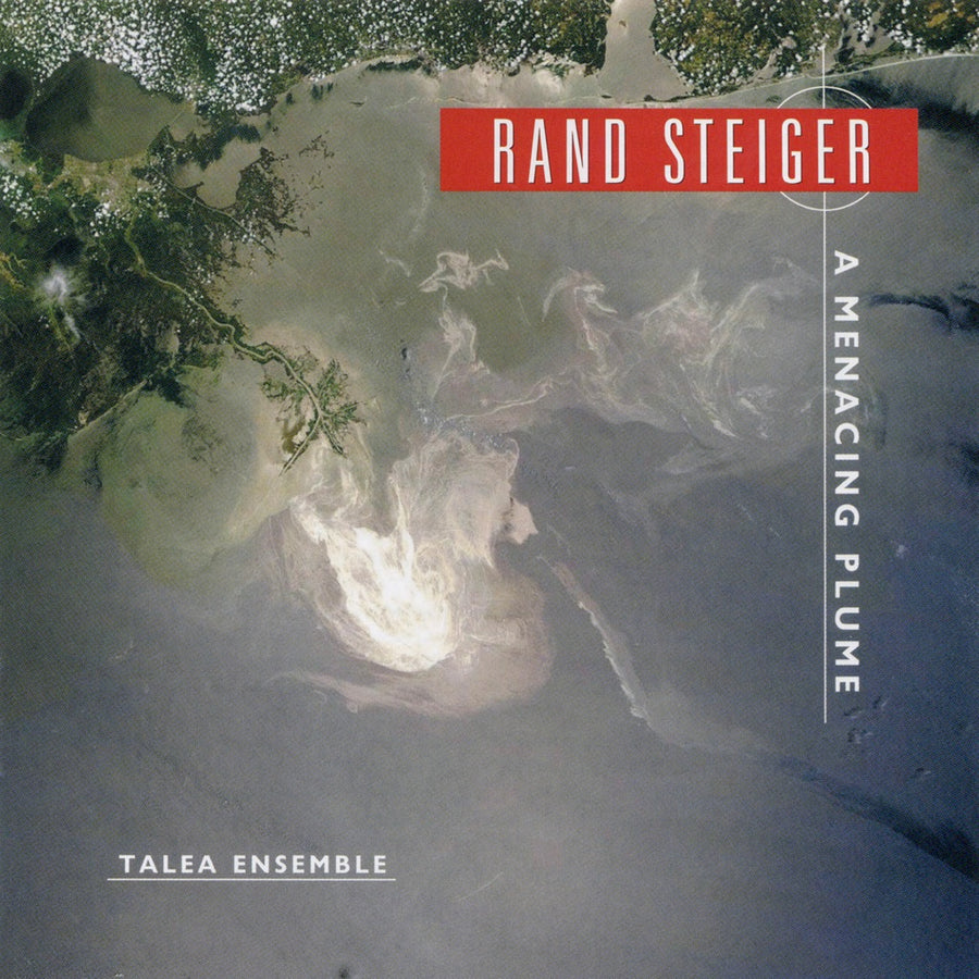 CD cover art featuring a menacing plume, with a stylized, abstract image in a darker tone, indicating a dramatic or intense piece of music. The artist's name, Rand Steiger, is prominently displayed at the top.