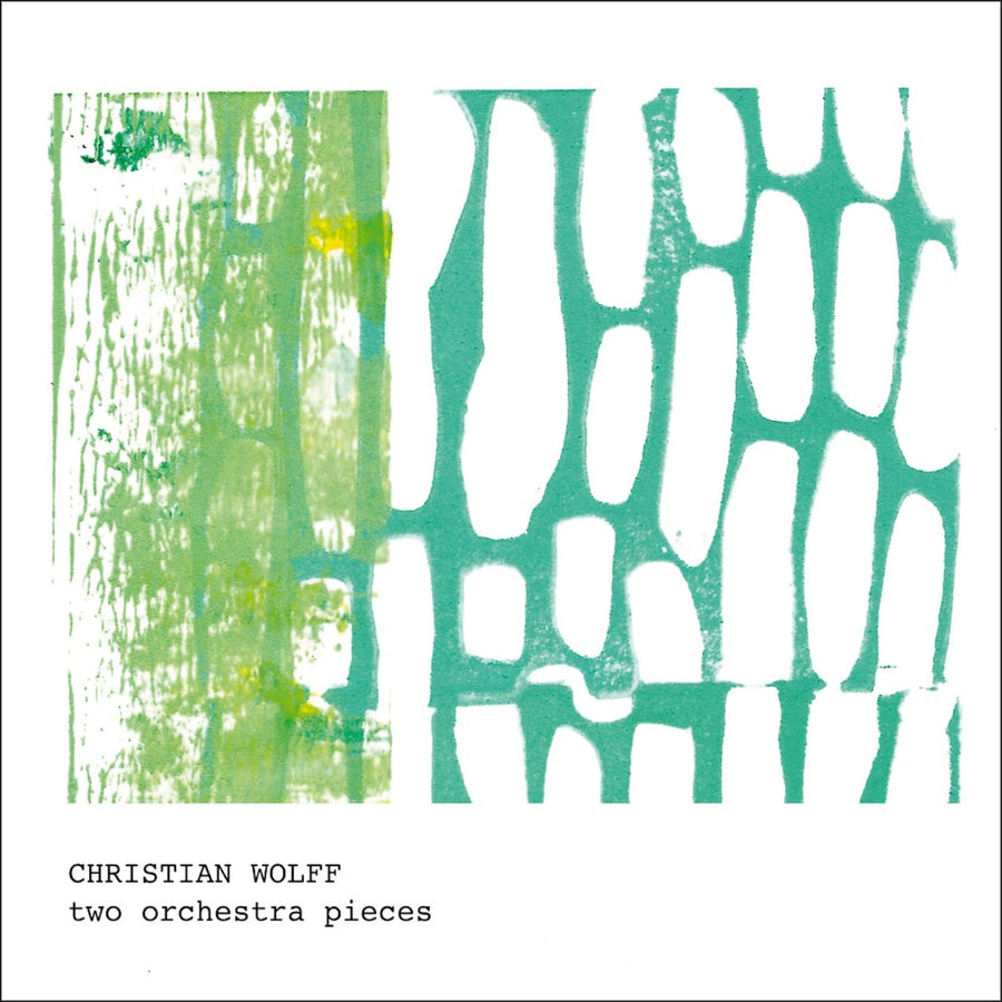 Cover art for an album entitled 'Christian Wolff: Two Orchestra Pieces