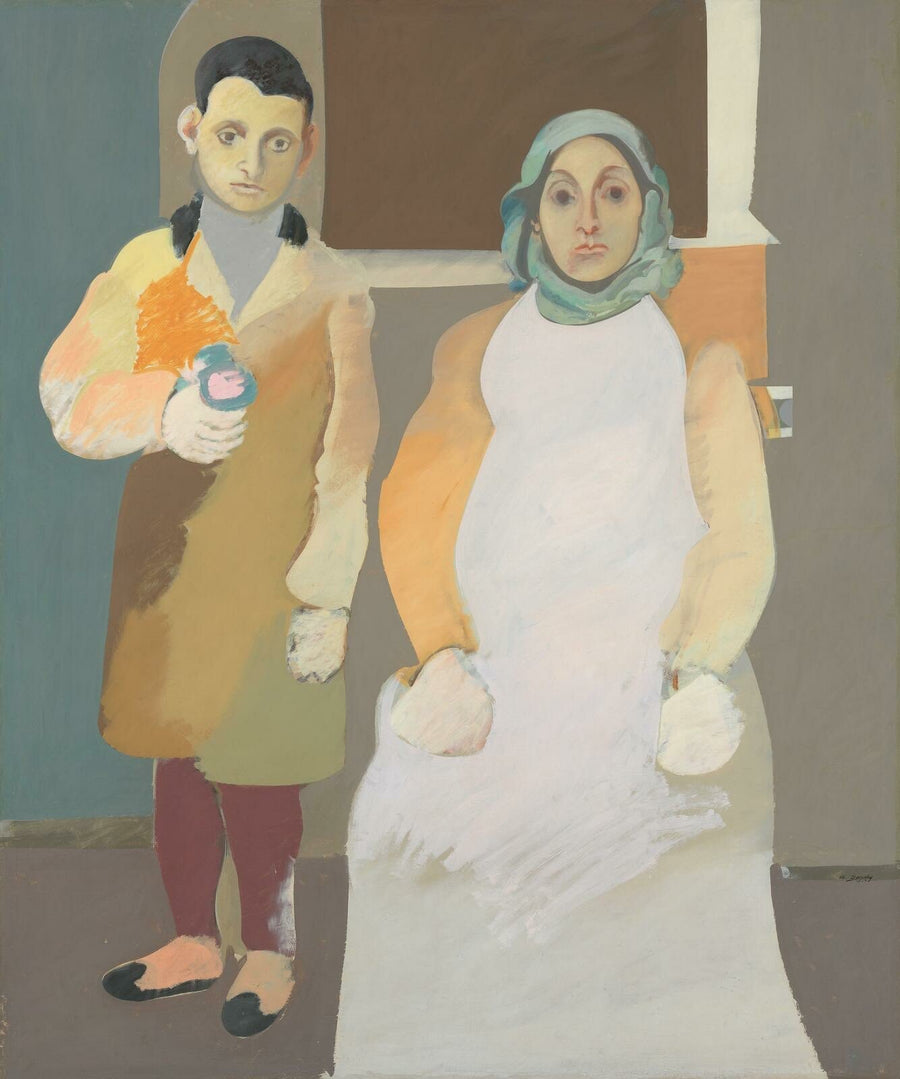 The Artist and His Mother, c. 1926-36 by Arshile Gorky