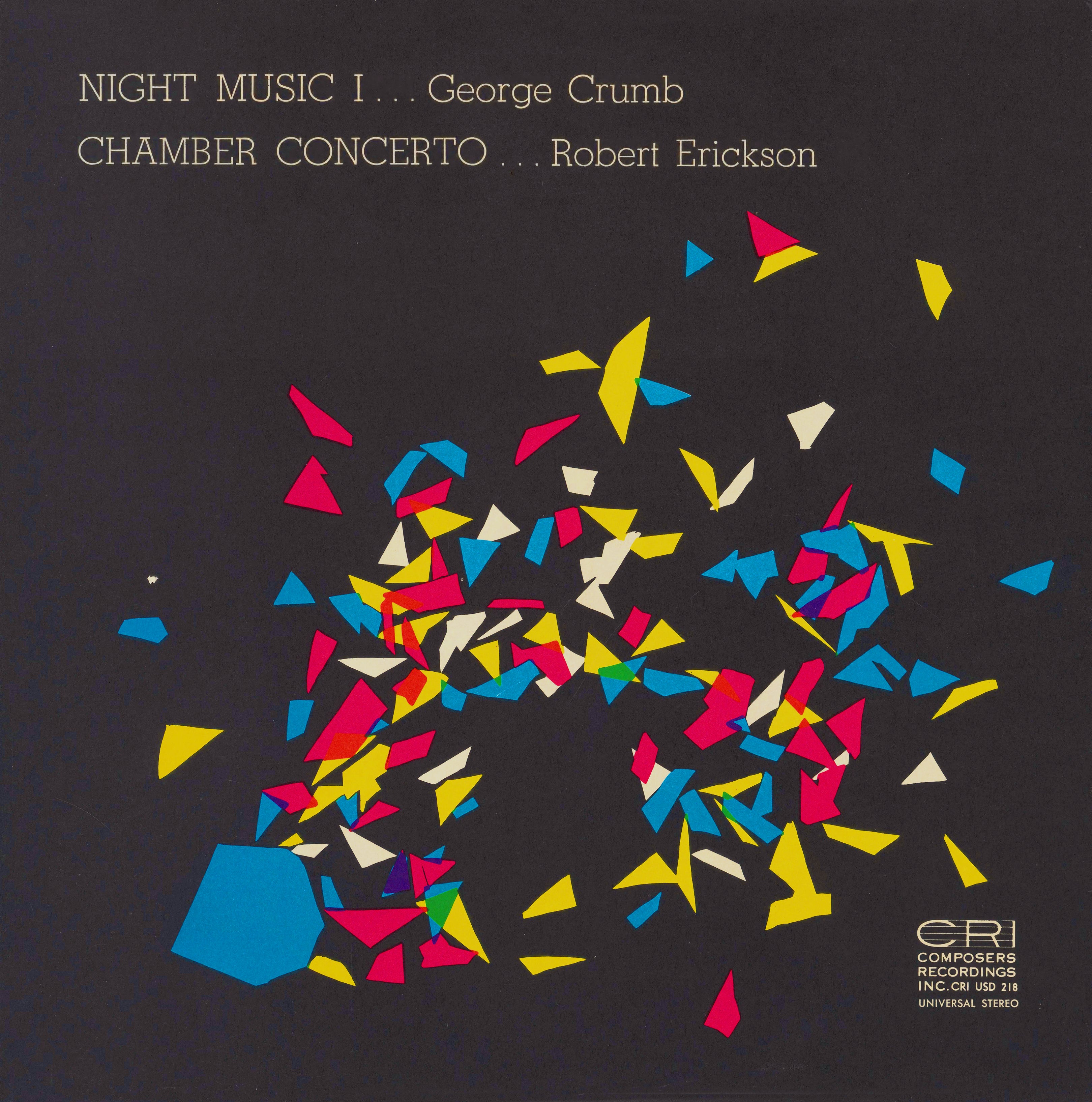George Crumb: Black Angels/Charles Jones: String Quartet No