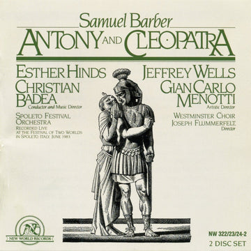 Samuel Barber: Antony and Cleopatra