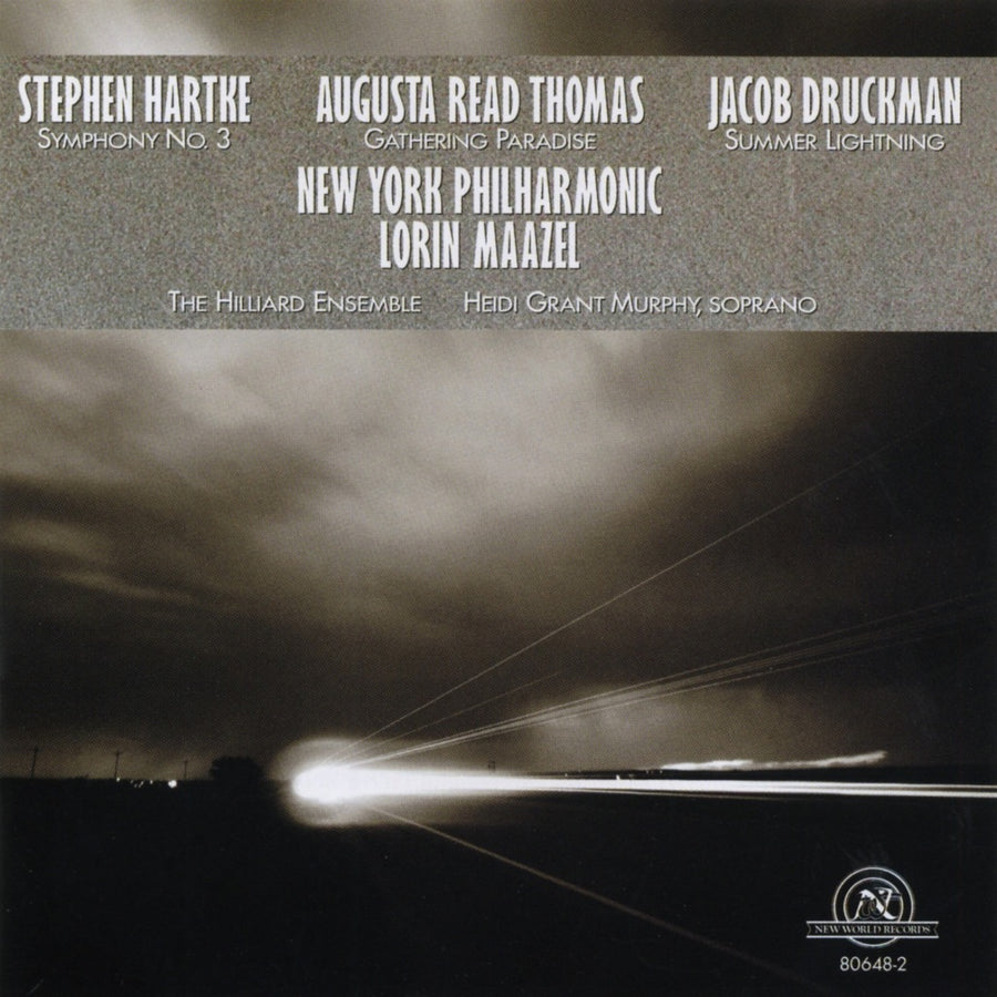 Music of Augusta Read Thomas, Jacob Druckman, and Stephen Hartke