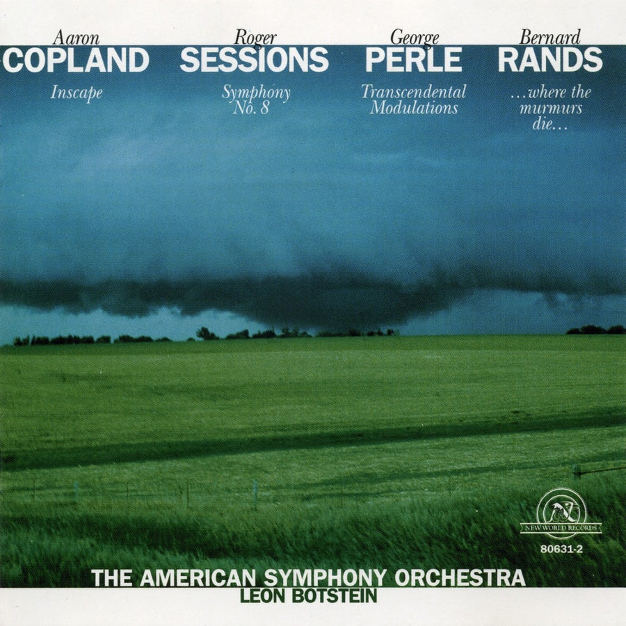 Works by Copland, Sessions,  Perle, and Rands
