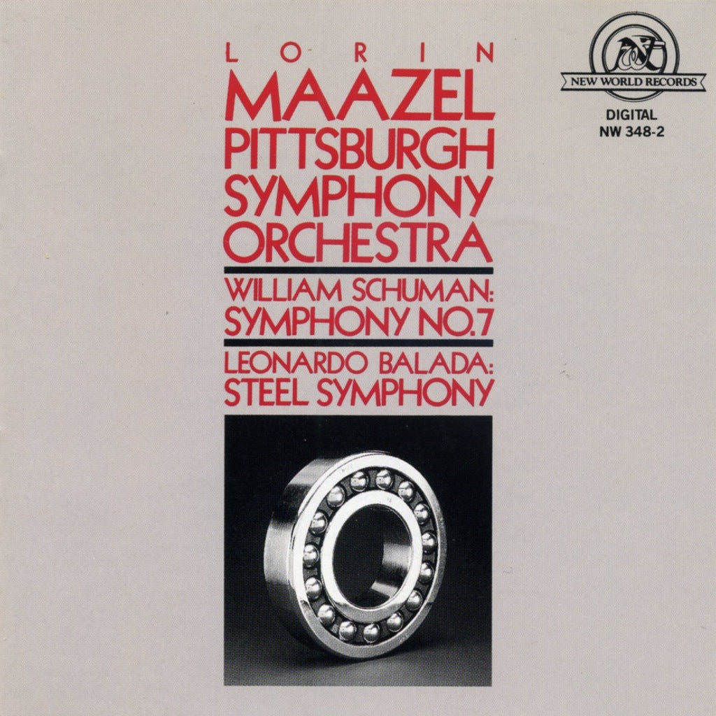 洋楽 The Saturn Symphony Orchestra 7inch Schuman: Symphony #7/Balada: Steel Symphony – New World Records