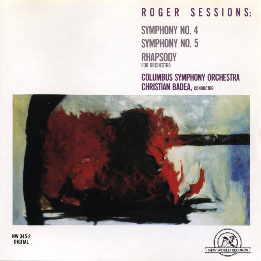 Roger Sessions: Symphonies 4 & 5, Rhapsody