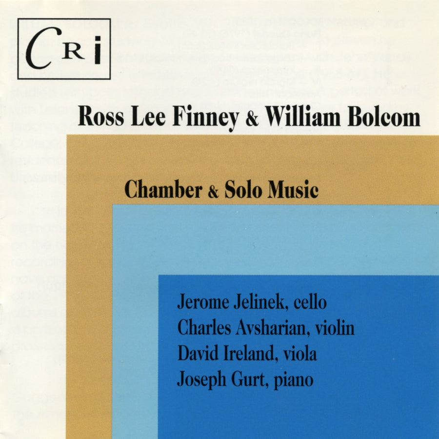 Chamber & Solo Music of Ross Lee Finney & William Bolcom
