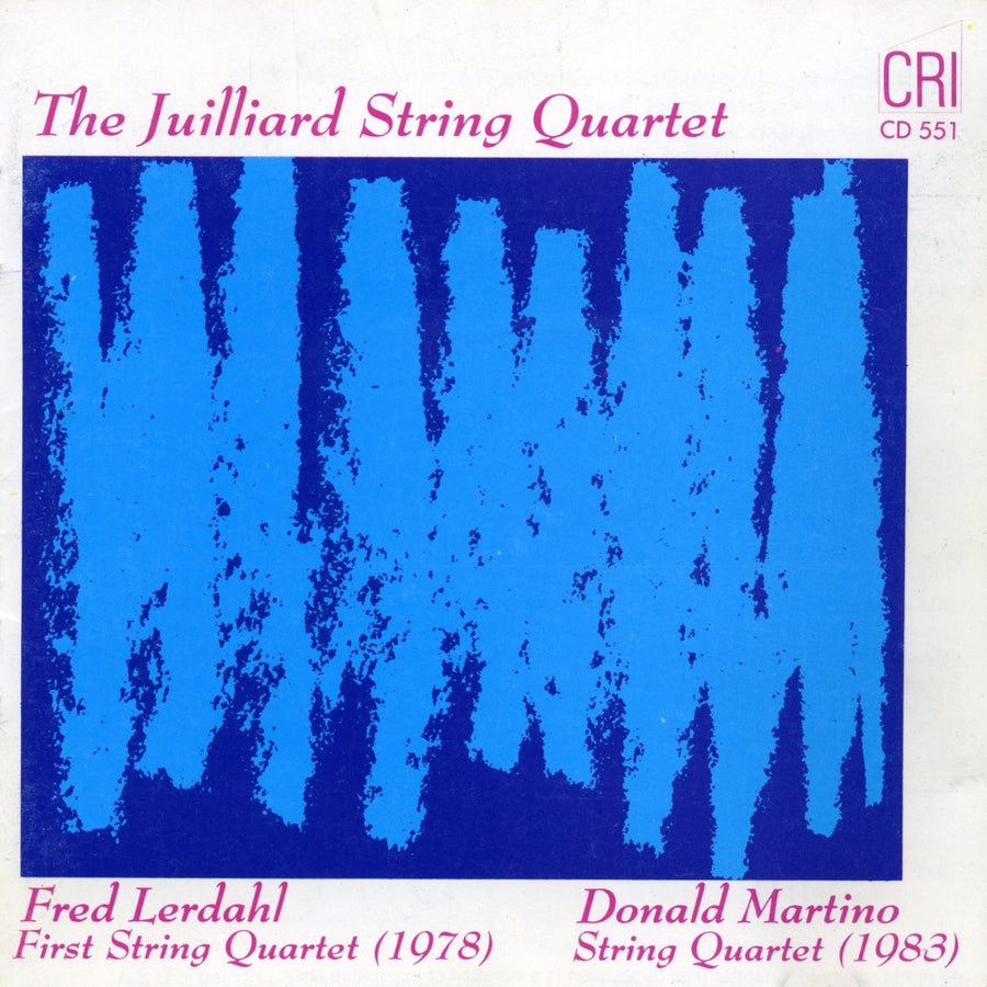 Donald Martino & Fred Lerdahl: String Quartets