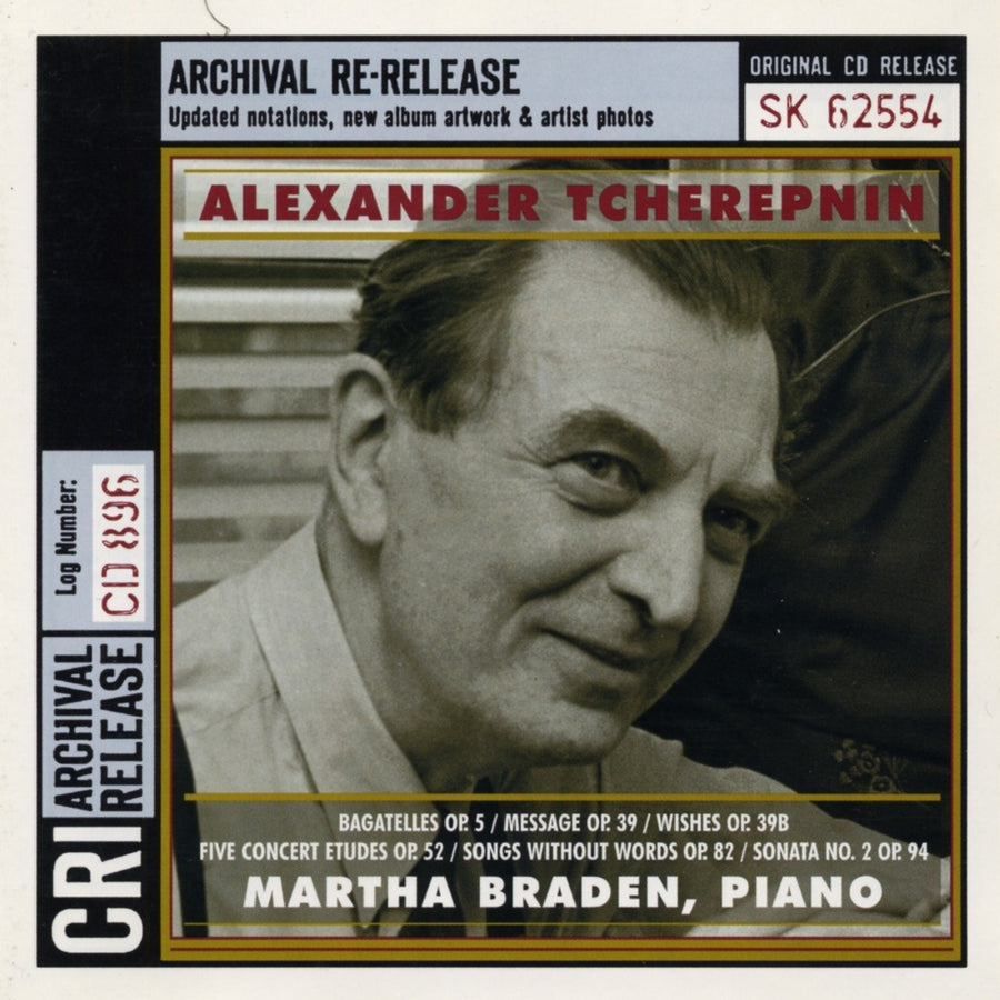 Alexander Tcherepnin: Piano Works