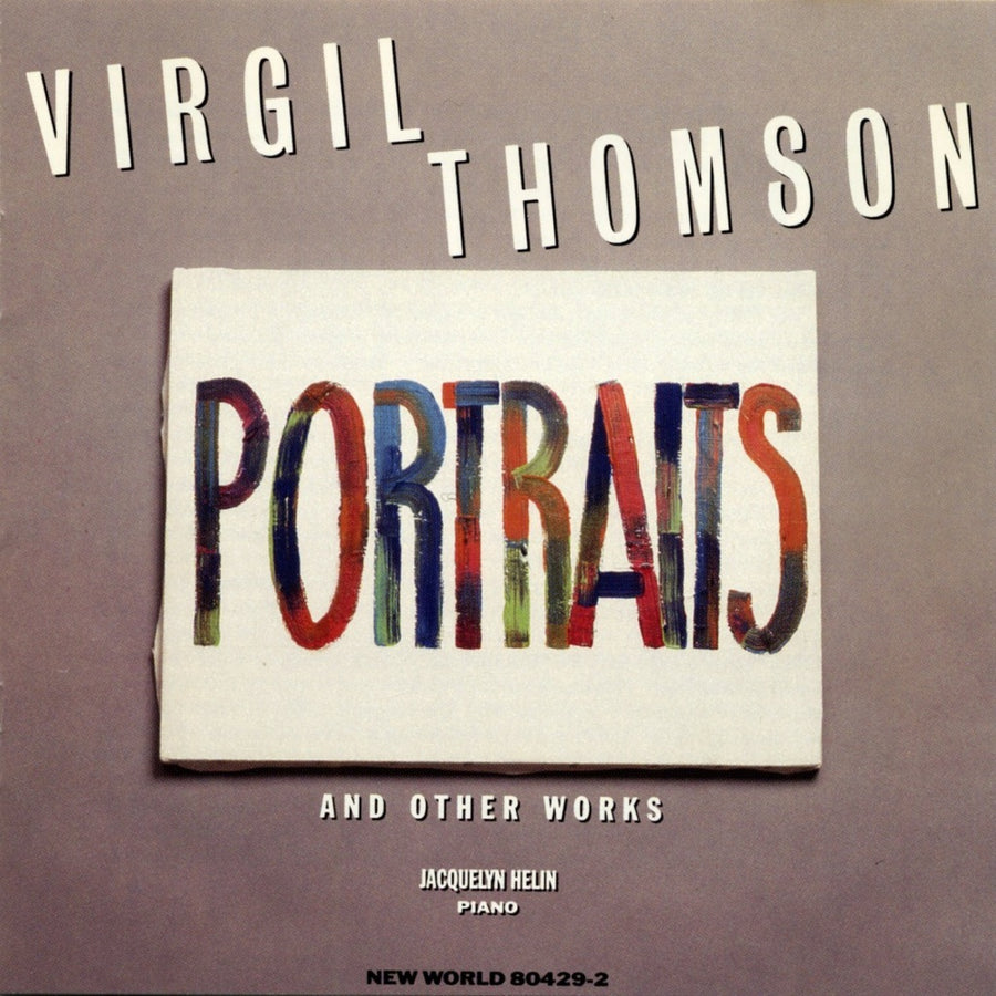 Virgil Thomson: Portraits