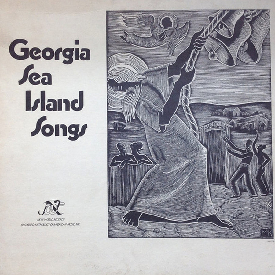 Georgia Sea Island Songs - LP Cover Art Featuring 