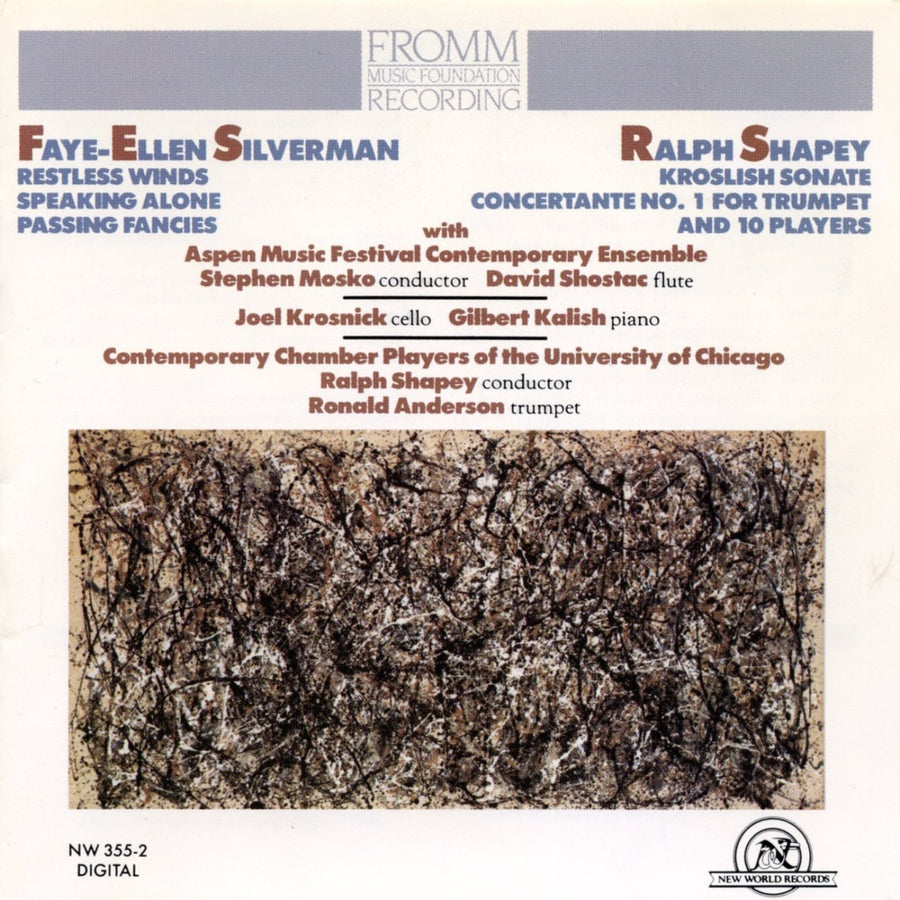 Ralph Shapey/Faye Ellen Silverman